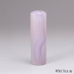 私藏版紫袍白玉髓圓章-WTR170 