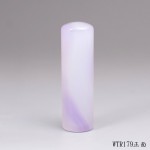 私藏版紫袍白玉髓圓章-WTR179 