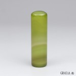 天然礦石綠玉髓-漸層款-GR43 