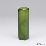 天然礦石加長版綠玉髓-天眼款-LGS01 